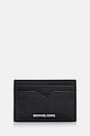 Kožni etui za kartice Michael Kors etui za kartice crna 39F4LHDD0L