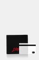 HUGO portofel de piele 50529562 negru