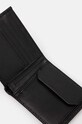 Akcesoria Calvin Klein portfel skórzany K50K512269 czarny