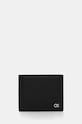 Кожен портфейл Calvin Klein гладка кожа черен K50K512289