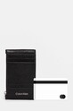 Кожен портфейл Calvin Klein черен K50K512310