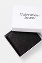 Шкіряний гаманець Calvin Klein Jeans чорний K50K512588
