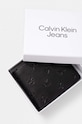 Кожаный кошелек Calvin Klein Jeans чёрный K50K512588