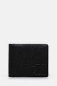 Peňaženka Calvin Klein Jeans usňová koža čierna K50K512594