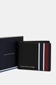 Peněženka Tommy Hilfiger černá AM0AM12779