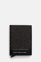 Tommy Hilfiger etui na karty skórzane etui na karty czarny AM0AM12783