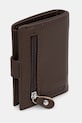 Аксесоари Кожен портфейл и ключодържател Aeronautica Militare CN AM193 кафяв