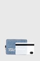 Karl Lagerfeld Jeans card holder 245J3204 albastru