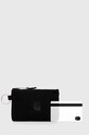 Carhartt WIP wallet Suede Zip Wallet I033644.89XX black