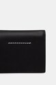 Accesorii MM6 Maison Margiela portofel de piele SA5UI0015.P7179 negru