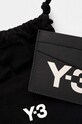 Akcesoria Y-3 etui na karty skórzane IY4067 czarny