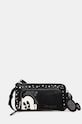 Desigual portofel MICKEY STUDSTYLE LIS imitatie de piele negru 24WAYP35