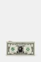 A Bathing Ape leather wallet DESIGN POUCH all-over print green 1K80190305