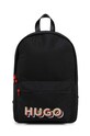 Дитячий рюкзак HUGO надрук чорний G00294.