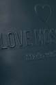 Love Moschino plecak skórzany turkusowy JC4116PP1L