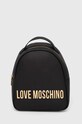 Ruksak Love Moschino imitacija zrnate kože crna JC4197PP1L