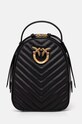 Pinko ghiozdan de piele uni negru 103614.A1J2