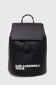 Karl Lagerfeld Jeans rucsac incape in A4 negru 245J3011