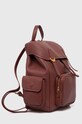 Шкіряний рюкзак Coccinelle CAMPUS E1.RFF.14.03.01 коричневий AW24