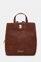 Desigual rucsac DEJAVU SUMY MINI nu incape in A4 maro 24WAKP02