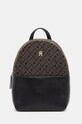 Рюкзак Tommy Hilfiger узор чёрный AW0AW17074