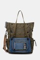 Desigual rucsac REPRISE MODULARIS BRA incape in A4 verde 24WAKY06