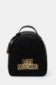 Love Moschino rucsac nu incape in A4 negru JC4338PP0L