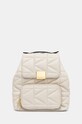 Δερμάτινο σακίδιο Karl Lagerfeld λείο δέρμα λευκό 246W3090