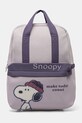 Batoh women'secret Snoopy vzorovaný fialová 3068385