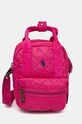 Дитяча сумочка Polo Ralph Lauren гладкий рожевий 4AR136.G