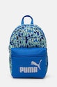 Dětský batoh Puma Phase Small Backpack potisk modrá 798791