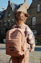 Dětský batoh Konges Sløjd JUNO QUILTED BACKPACK MIDI nášivka oranžová KS101249