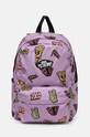 Dětský batoh Vans Old Skool Grom Backpack vzorovaný fialová VN000H56D451