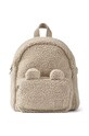 Παιδικό σακίδιο Liewood Allan Pile Backpack with ears υφασμάτινο μπεζ LW19359