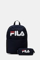 Otroški nahrbtnik Fila FAVORITEN Potisk mornarsko modra FBT0003