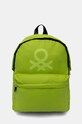 Παιδικό σακίδιο United Colors of Benetton υφασμάτινο πράσινο 6FK8CY01J.G.Seaso.9BYH
