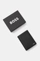 BOSS portfel skórzany czarny 50529497