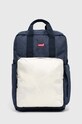 Рюкзак Levi's гладкий темно-синій D7572.0017