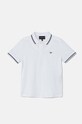 Detské polo tričko Emporio Armani s elastanom biela 8N4FB3.1JPTZ