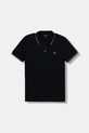 Dječja polo majica Emporio Armani s elastinom mornarsko plava 8N4FB3.1JPTZ