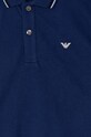 Băieți Emporio Armani tricou polo copii 8N4FB3.1JPTZ bleumarin