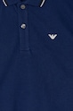 CHLAPEC Dětské polo tričko Emporio Armani 8N4FB3.1JPTZ námořnická modř
