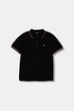 Emporio Armani polo dziecięce z elastanem czarny 8N4FB3.1JPTZ