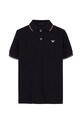 Дитяче поло Emporio Armani з еластаном чорний 8N4FB3.1JPTZ