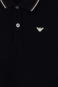 Băieți Emporio Armani tricou polo copii 8N4FB3.1JPTZ negru