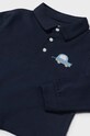 Otroške bombažne polo majice Mayoral 2184.3D.Baby.9BYH mornarsko modra AW24
