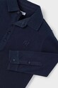 Детское хлопковое поло Mayoral 4101.5A.Mini.9BYH тёмно-синий AW24