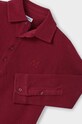 Детское хлопковое поло Mayoral 4101.5A.Mini.9BYH бордо AW24