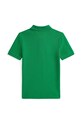 Детска памучна тениска с яка Polo Ralph Lauren 322952585001 зелен AW24