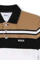 Băieți BOSS tricou polo copii J51173.114.150 alb